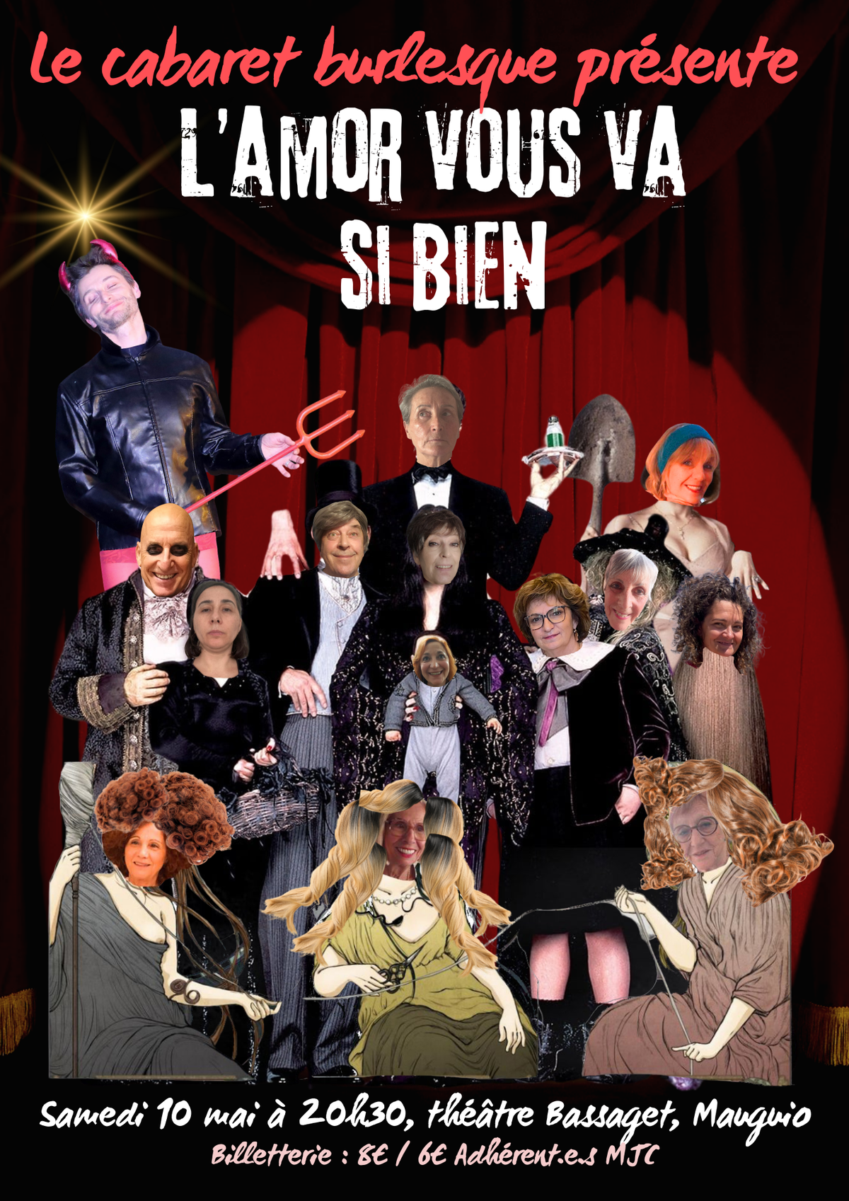 Affiche cabaret 2025