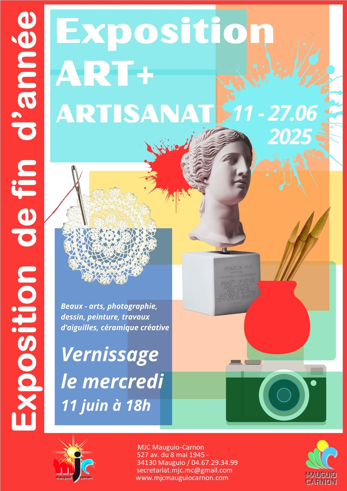 Exposition fin d'année PAPIER -2025