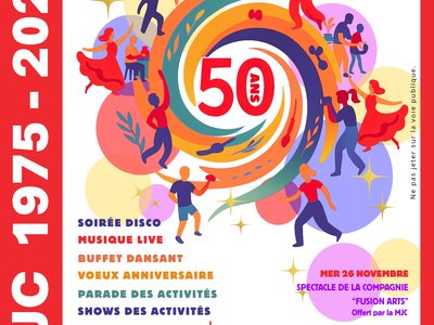 Fête de 50 ans de la MJC !