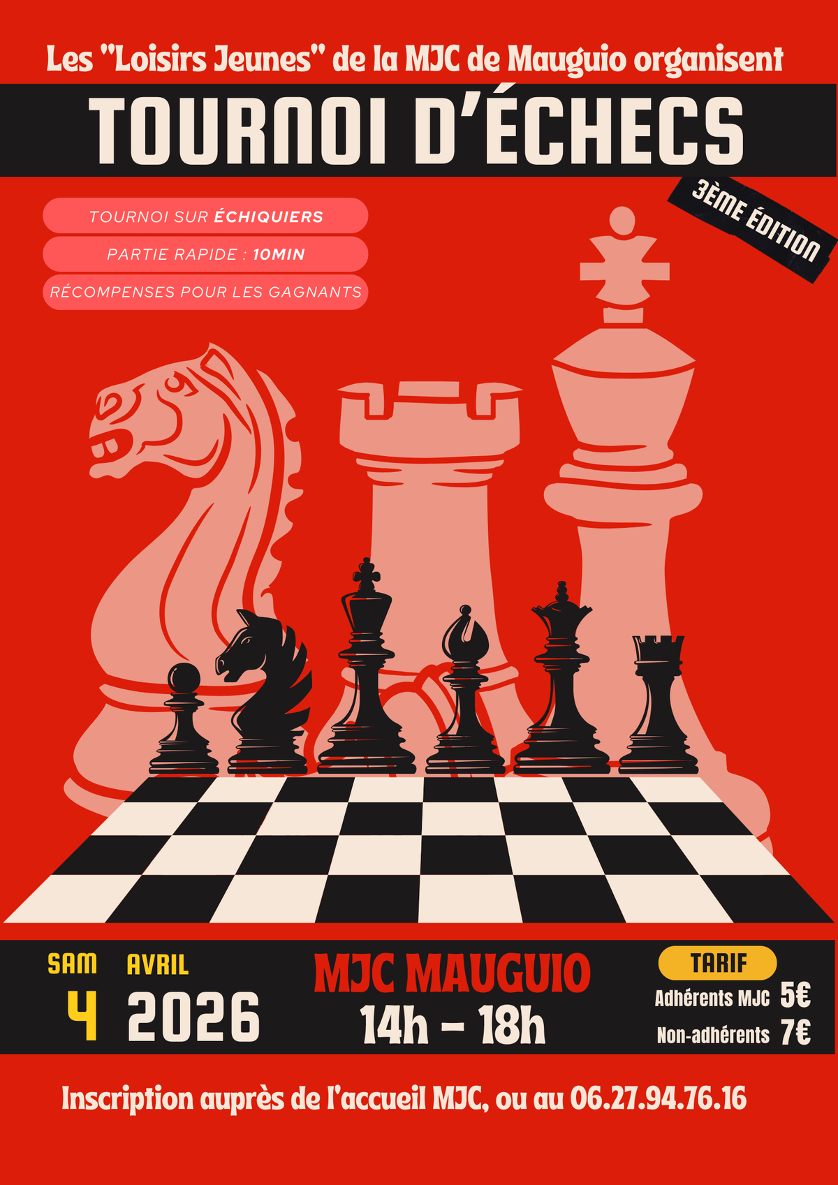 fond affiche - tournoi echec LJ 3 - avril 26
